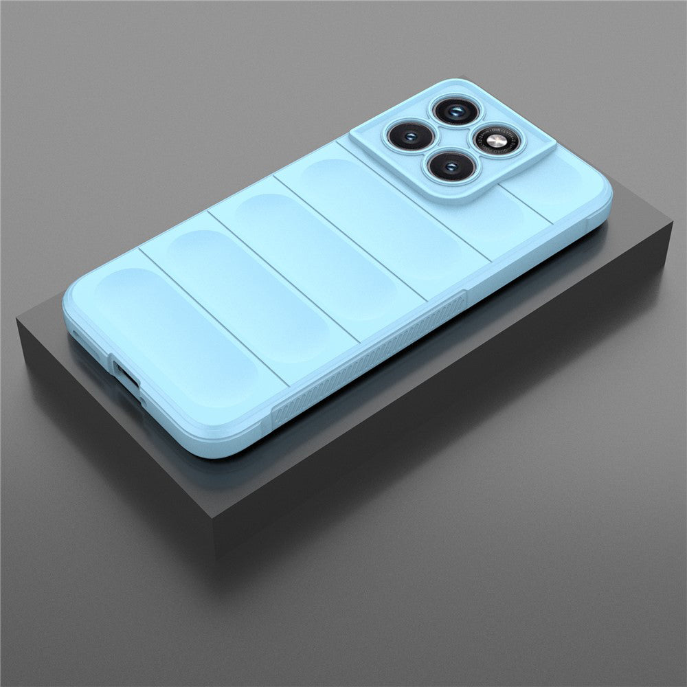 Hülle für Motorola Edge 70 Fusion, Techsuit, Magic Shield, Blau
