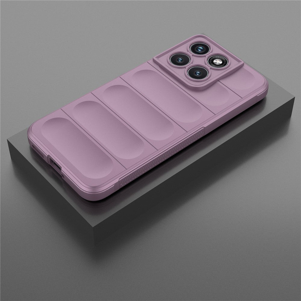 Hülle für Motorola Edge 70 Fusion, Techsuit, Magic Shield, Lila