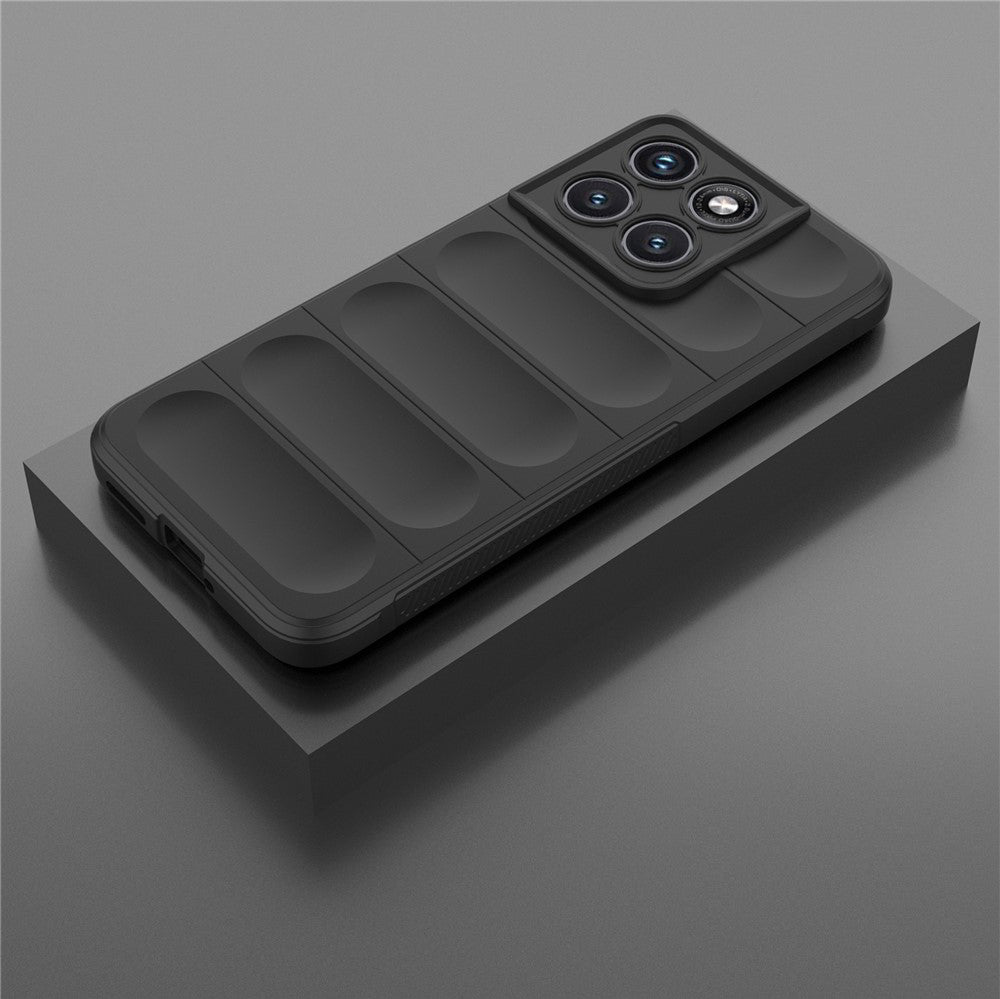 Hülle für Motorola Edge 70 Fusion, Techsuit, Magic Shield, Schwarz
