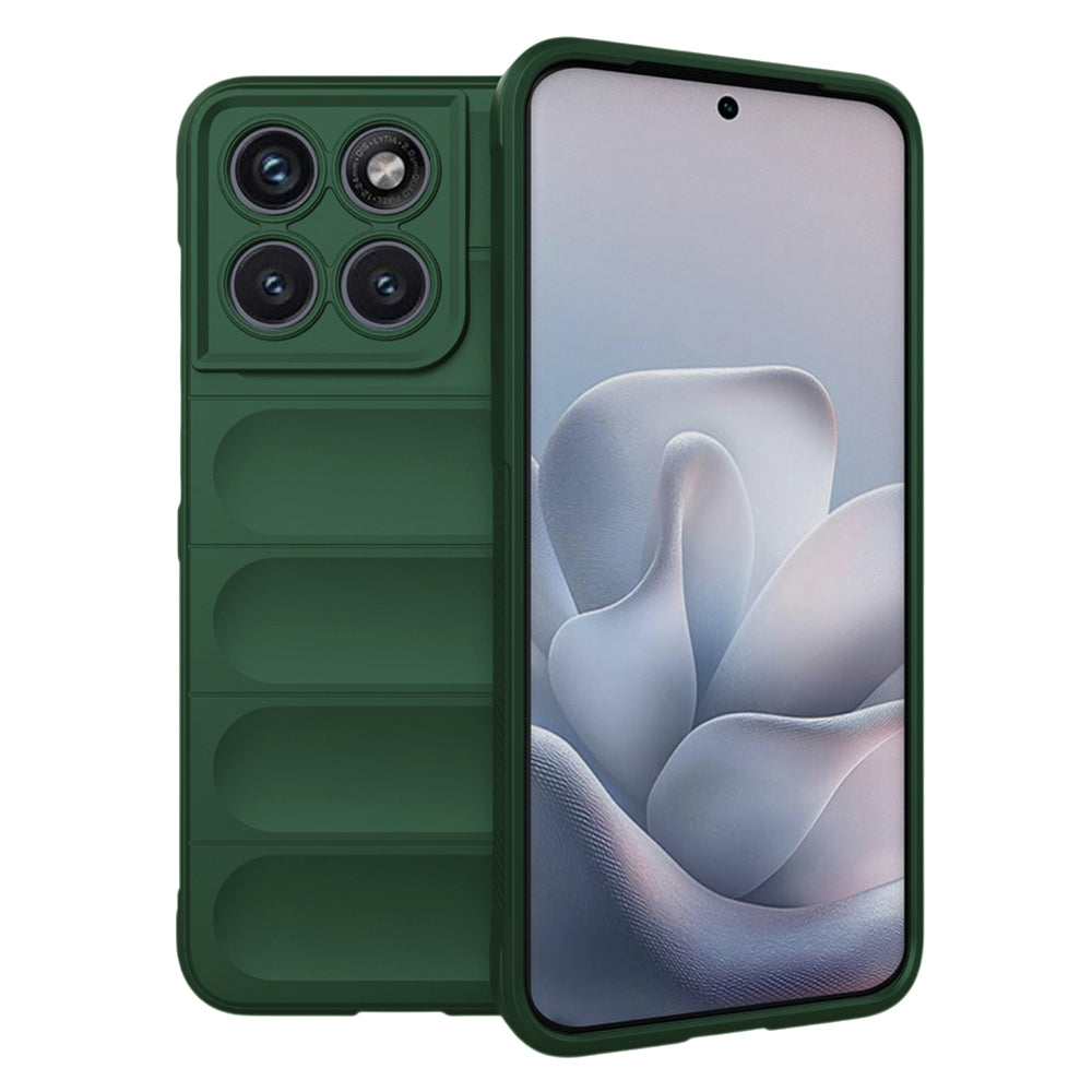 Hülle für Motorola Edge 70 Fusion, Techsuit, Magic Shield, Grün