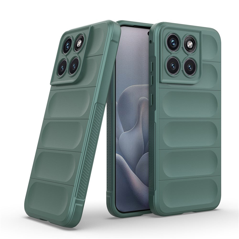 Hülle für Motorola Edge 70 Fusion, Techsuit, Magic Shield, Grün