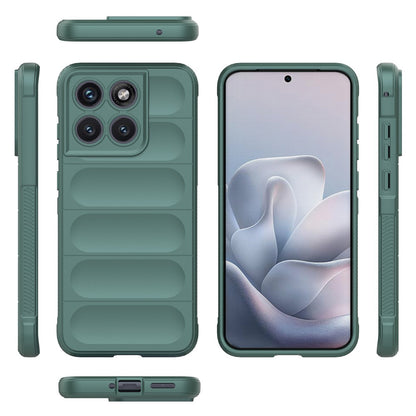 Hülle für Motorola Edge 70 Fusion, Techsuit, Magic Shield, Grün