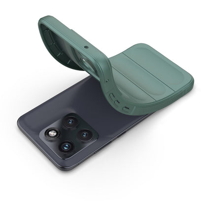 Hülle für Motorola Edge 70 Fusion, Techsuit, Magic Shield, Grün