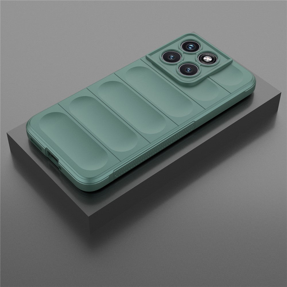Hülle für Motorola Edge 70 Fusion, Techsuit, Magic Shield, Grün