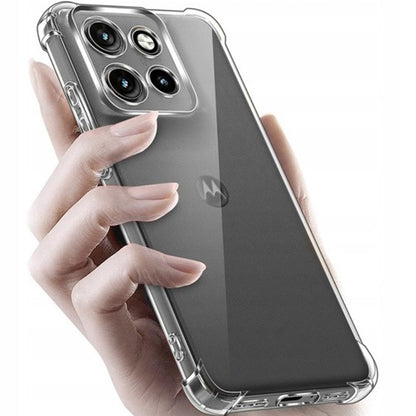 Hülle für Motorola Edge 70 Fusion, Techsuit, Shockproof Clear, Transparent