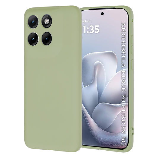 Coque pour Motorola Edge 70 Fusion, Techsuit, SoftFlex, Matcha