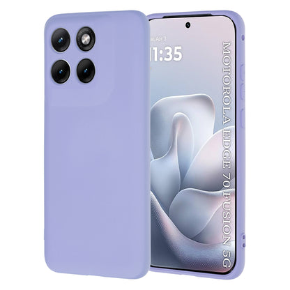 Coque pour Motorola Edge 70 Fusion, Techsuit, SoftFlex, Violet Clair