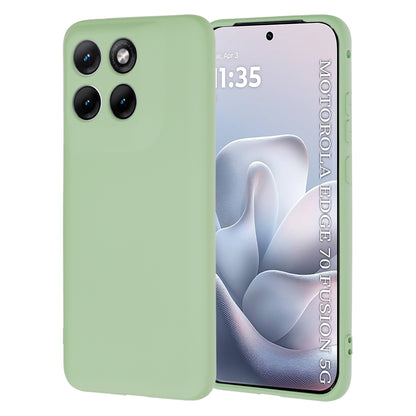 Coque pour Motorola Edge 70 Fusion, Techsuit, SoftFlex, Vert Clair
