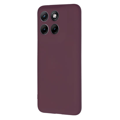 Case for Motorola Edge 70 Fusion, Techsuit, SoftFlex, Burgundy