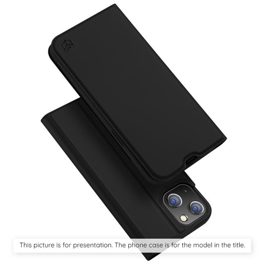 Coque pour Motorola Edge 70 Max, Techsuit, Magskin Book, Noire