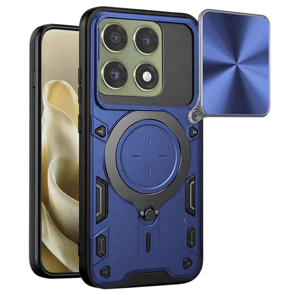 Coque pour Motorola Edge 70 Pro, Techsuit, CamGuard Pro, Bleue