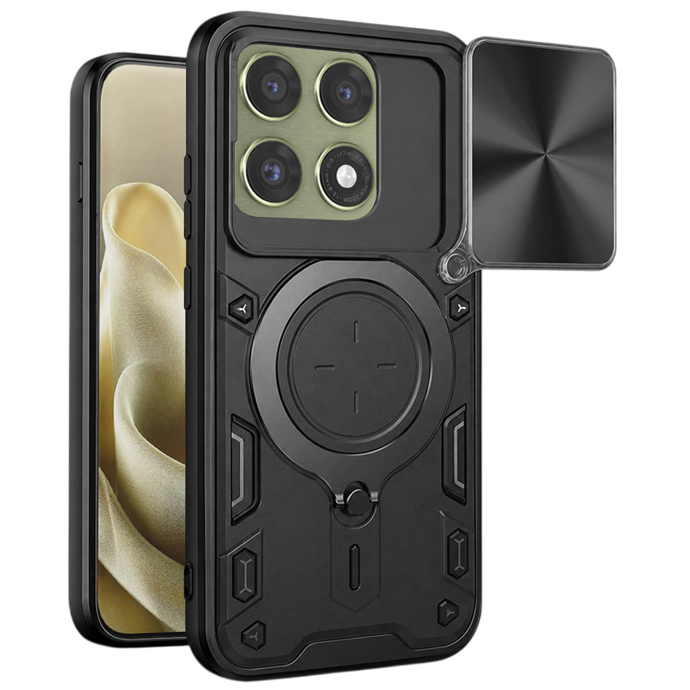 Hülle für Motorola Edge 70 Pro, Techsuit, CamGuard Pro, Schwarz