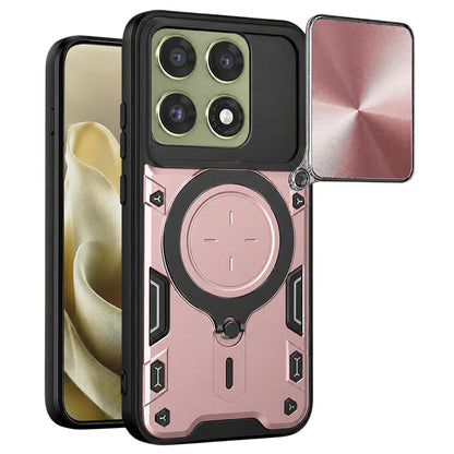 Coque pour Motorola Edge 70 Pro, Techsuit, CamGuard Pro, Rose Doré