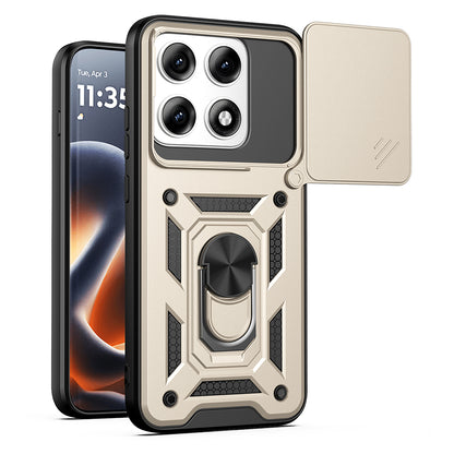Coque pour Motorola Edge 70 Pro, Techsuit, CamShield, Dorée