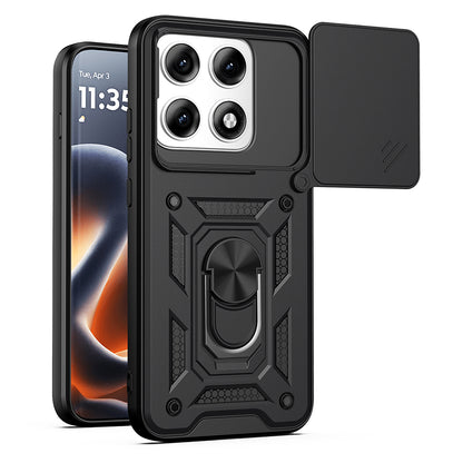 Coque pour Motorola Edge 70 Pro, Techsuit, CamShield, Noire