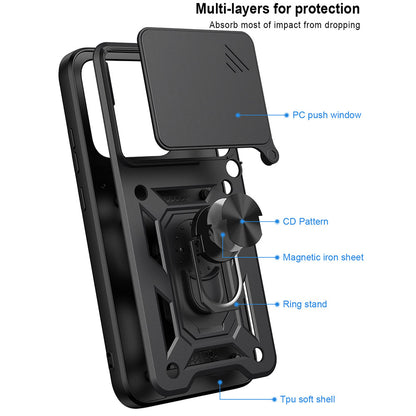 Coque pour Motorola Edge 70 Pro, Techsuit, CamShield, Vert