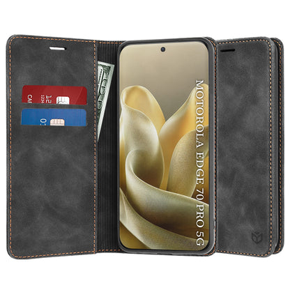 Coque pour Motorola Edge 70 Pro, Techsuit, Confy, Noire