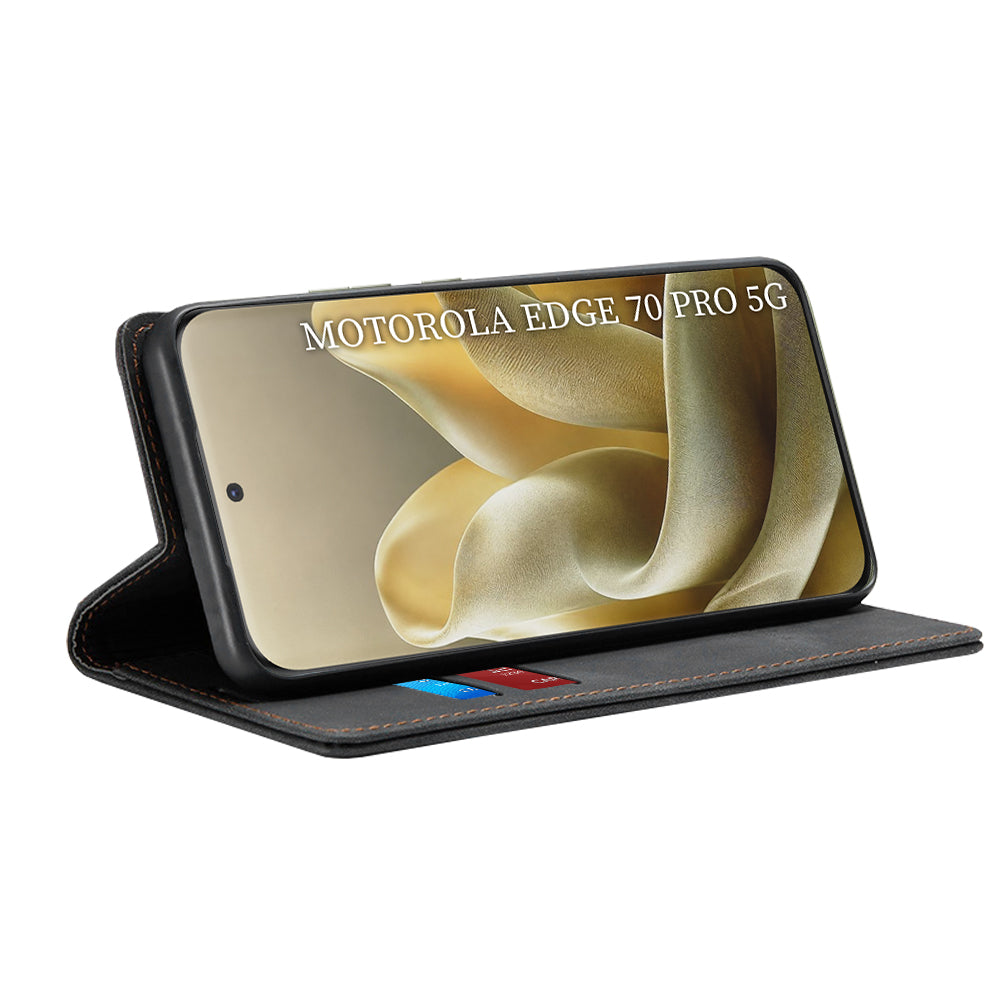 Coque pour Motorola Edge 70 Pro, Techsuit, Confy, Noire