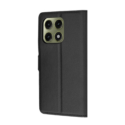 Étui pour Motorola Edge 70 Pro, Techsuit, Leather Folio, Noir