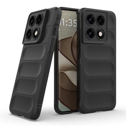 Coque pour Motorola Edge 70 Pro, Techsuit, Magic Shield, Noire