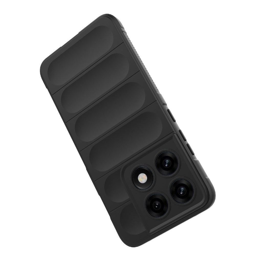 Coque pour Motorola Edge 70 Pro, Techsuit, Magic Shield, Noire