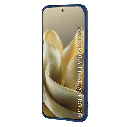 Coque pour Motorola Edge 70 Pro, Techsuit, SoftFlex, Bleu marine