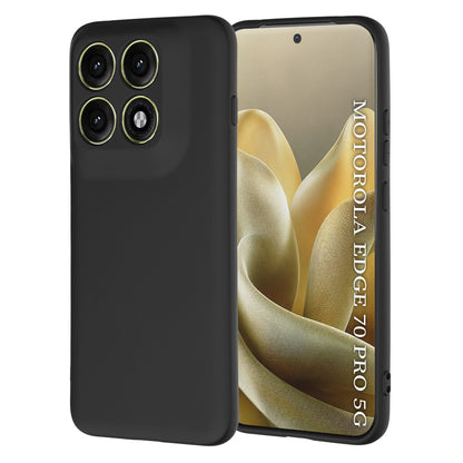 Coque pour Motorola Edge 70 Pro, Techsuit, SoftFlex, Noire
