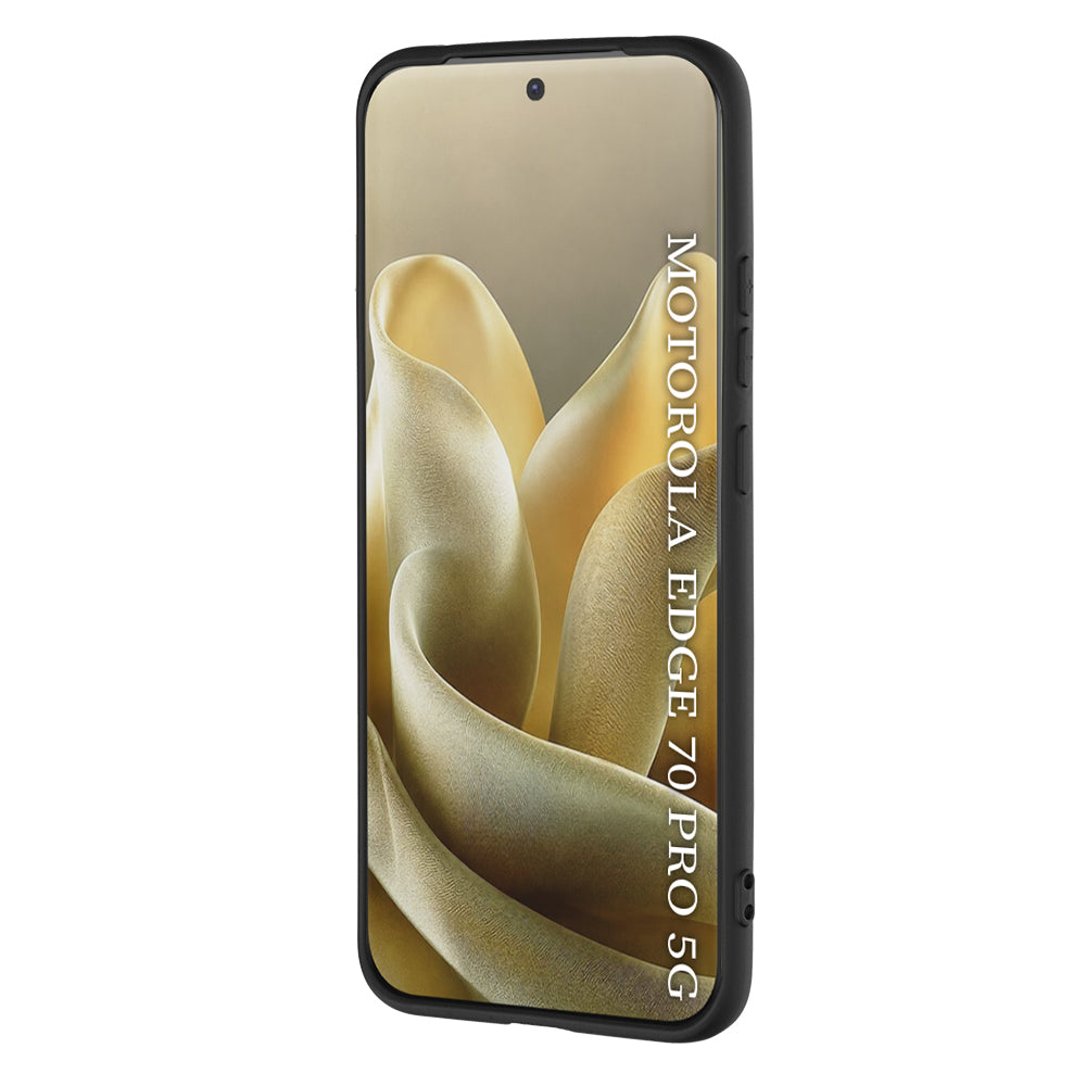 Coque pour Motorola Edge 70 Pro, Techsuit, SoftFlex, Noire