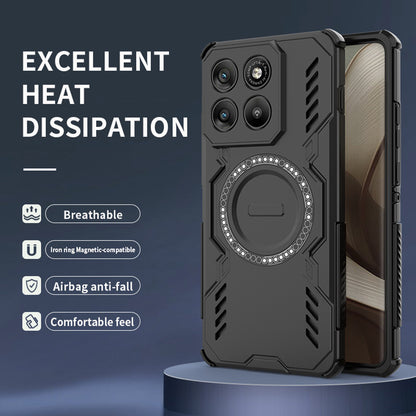 Case for Motorola Edge 70, Techsuit, ArmorMag, Black