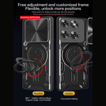 Hülle für Motorola Edge 70, Techsuit, CamGuard Pro, Rot