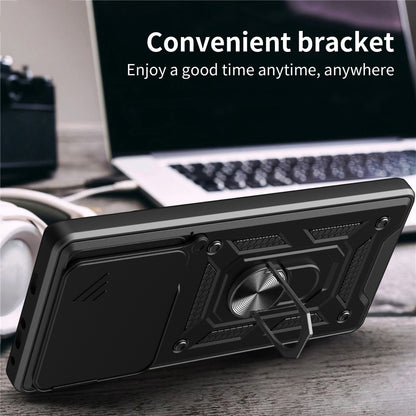 Hülle für Motorola Edge 70, Techsuit, CamShield, Roségold