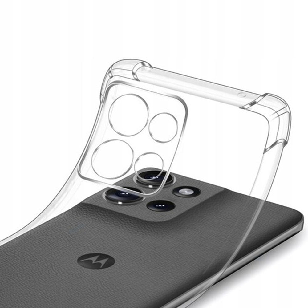 Case for Motorola Edge 70, Techsuit, Shockproof Clear, Transparent