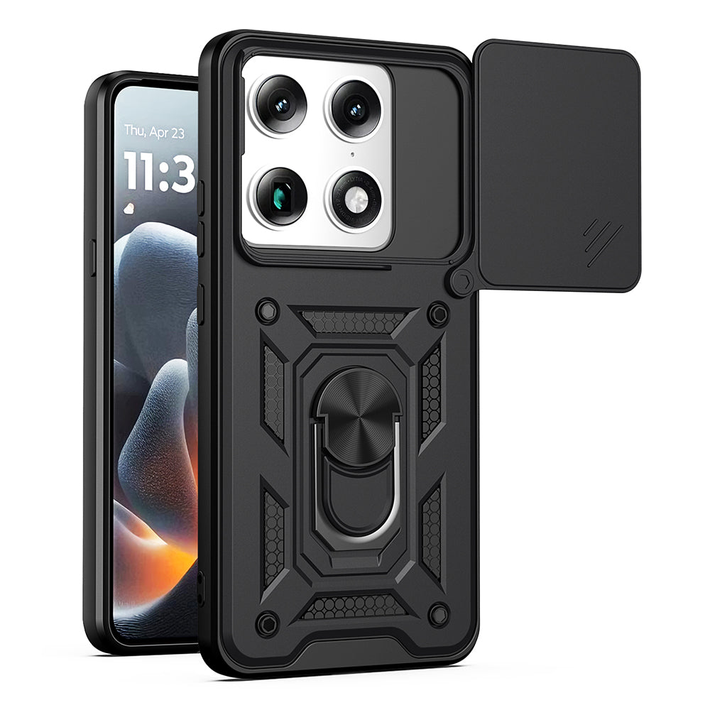 Étui pour Motorola Edge 70 Ultra / Signature, Techsuit, CamShield, Noir