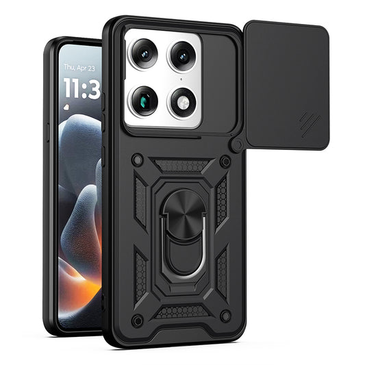 Étui pour Motorola Edge 70 Ultra / Signature, Techsuit, CamShield, Noir