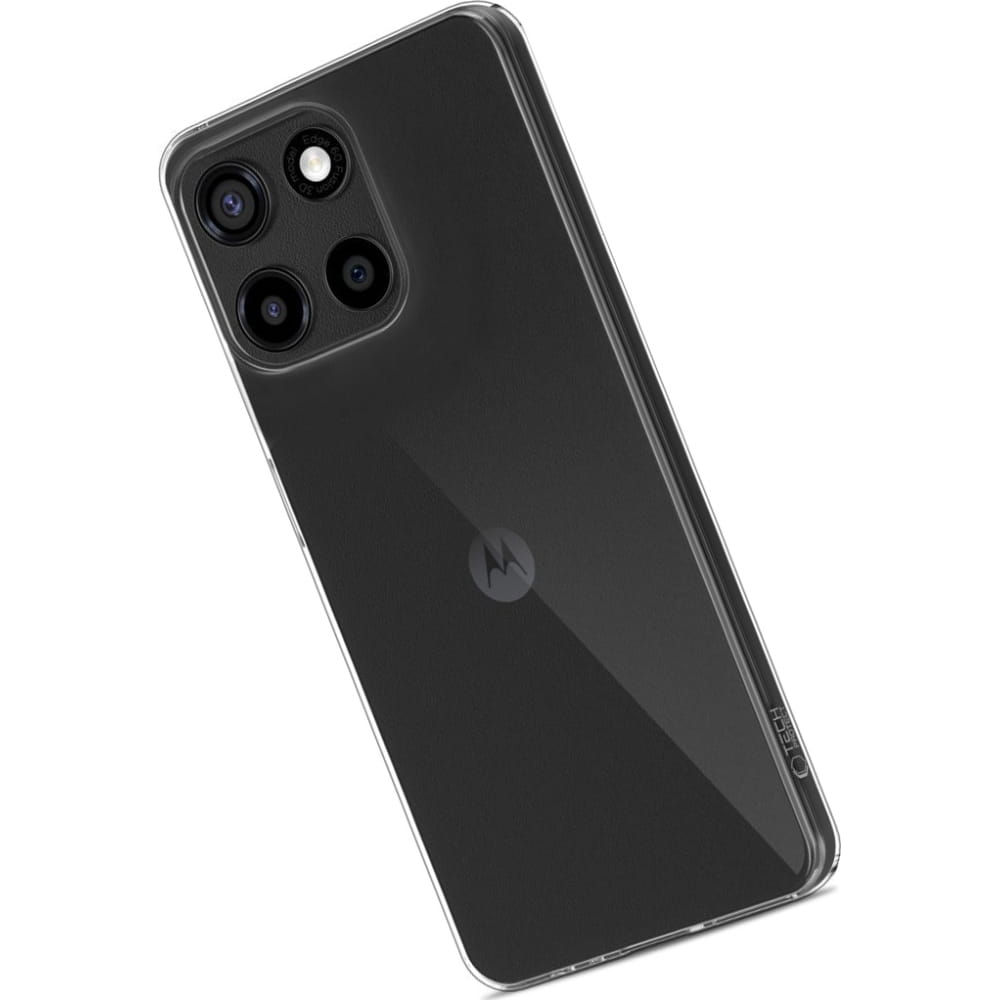 Étui pour Motorola Moto G56, Tech-Protect, Flexair, Transparent