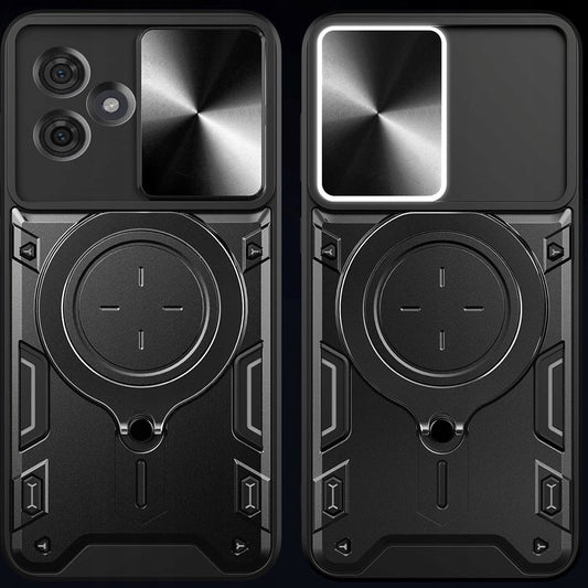 Hülle für Motorola Moto G86, Techsuit, CamGuard Pro, Schwarz