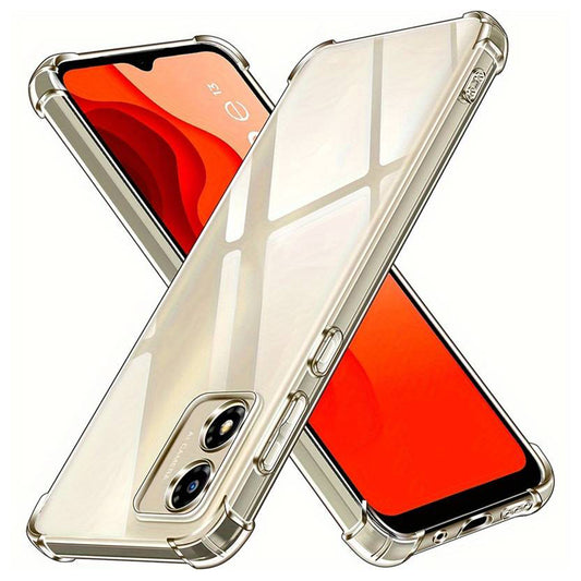 Hülle für Motorola Moto E13, Techsuit, stoßfest klar, transparent