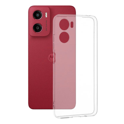 Coque pour Motorola Moto E15 / G05, Techsuit, Claire, Transparente