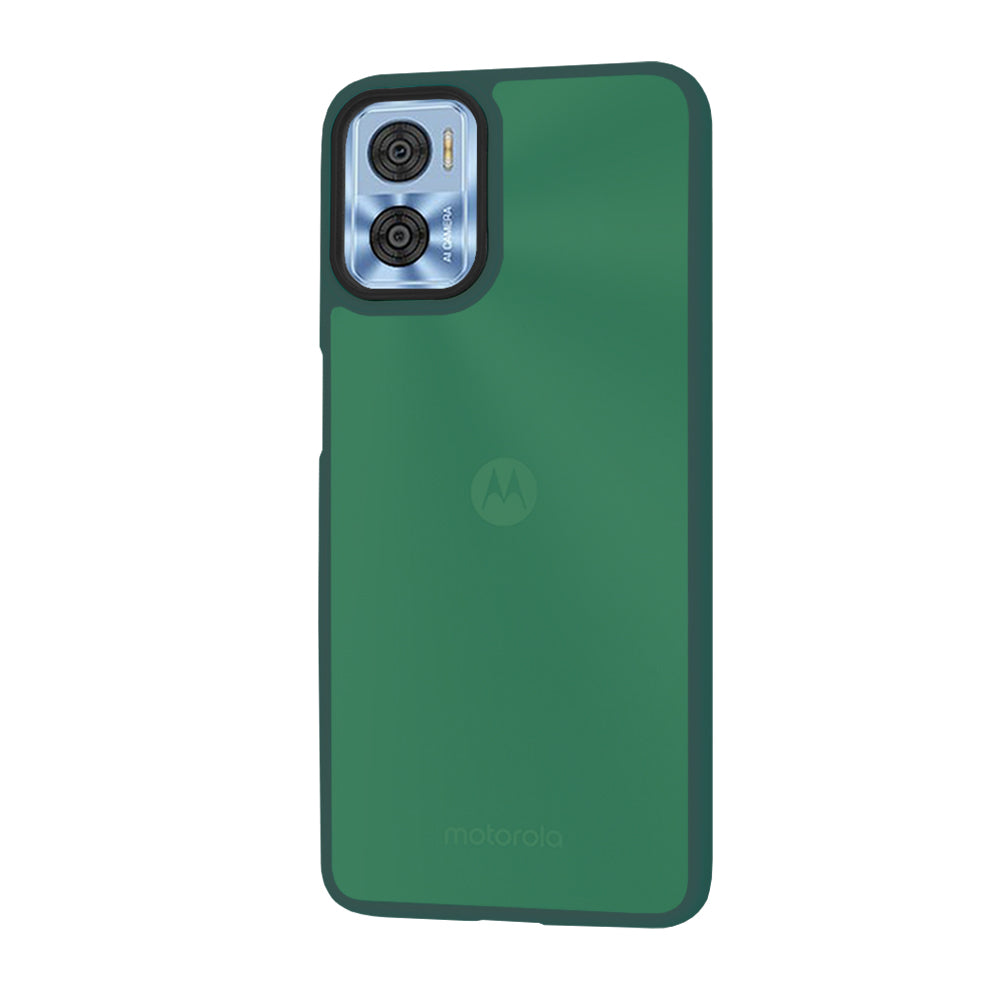 Coque pour Motorola Moto E22i / E22, Techsuit, HaloFrost, Vert