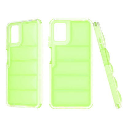Coque pour Motorola Moto E22i / E22, Techsuit, Wave Shield, Vert