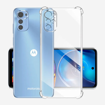 Case for Motorola Moto E32s / E32 / G22, Techsuit, Shockproof Clear, Transparent