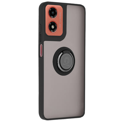 Hülle für Motorola Moto G04s / E14 / G04 / G24, Techsuit, Glinth, Schwarz
