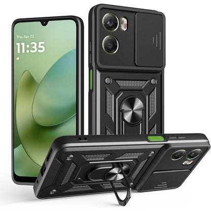 Housse pour Motorola Moto G06, Techsuit, CamShield, Noire