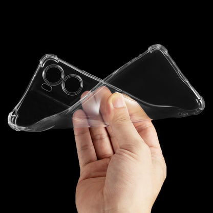 Case for Motorola Moto G06, Techsuit, Shockproof Clear, Transparent