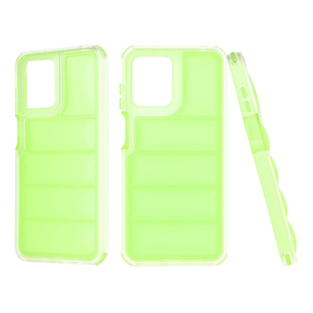 Hülle für Motorola Moto G13 / G23 / G53, Techsuit, Wave Shield, Grün
