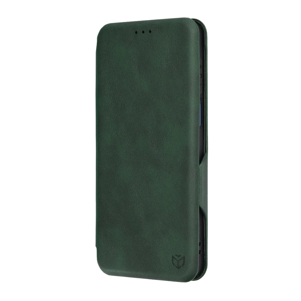 Hülle für Motorola Moto G14, Techsuit, Safe Wallet Plus, Grün