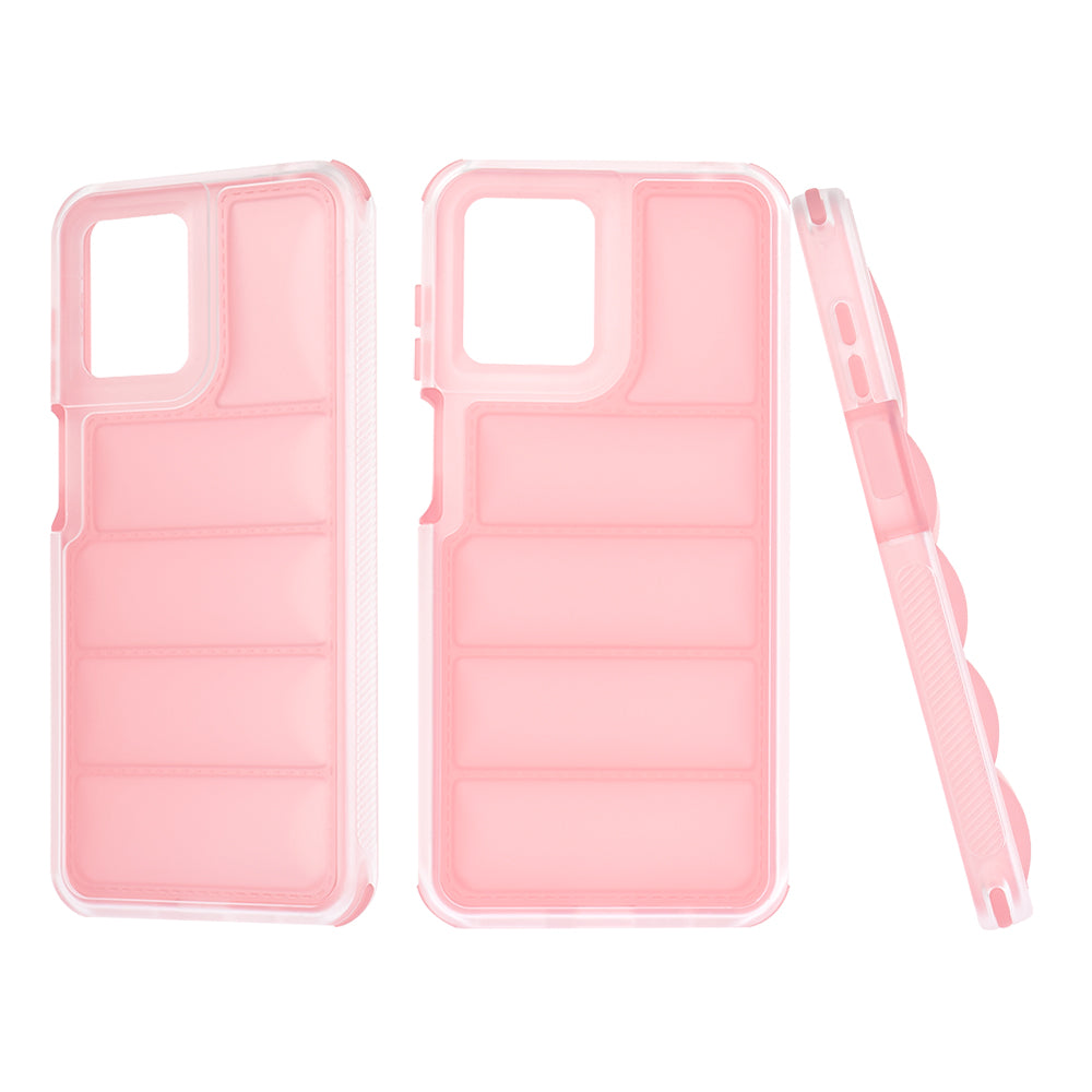Coque pour Motorola Moto G14, Techsuit, Wave Shield, Rose
