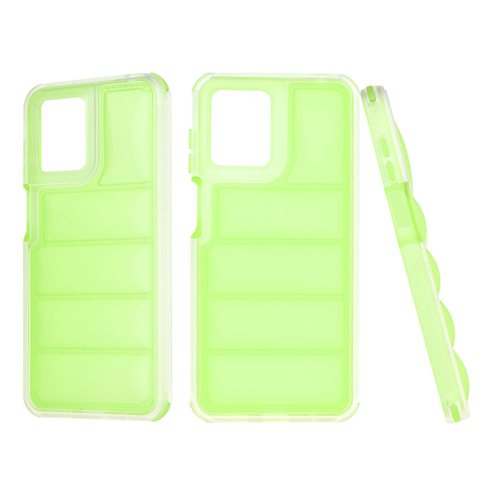 Coque pour Motorola Moto G14, Techsuit, Wave Shield, Vert