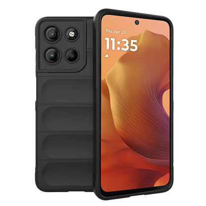 Hülle für Motorola Moto G15 / G15 Power, Techsuit, Magic Shield, Schwarz