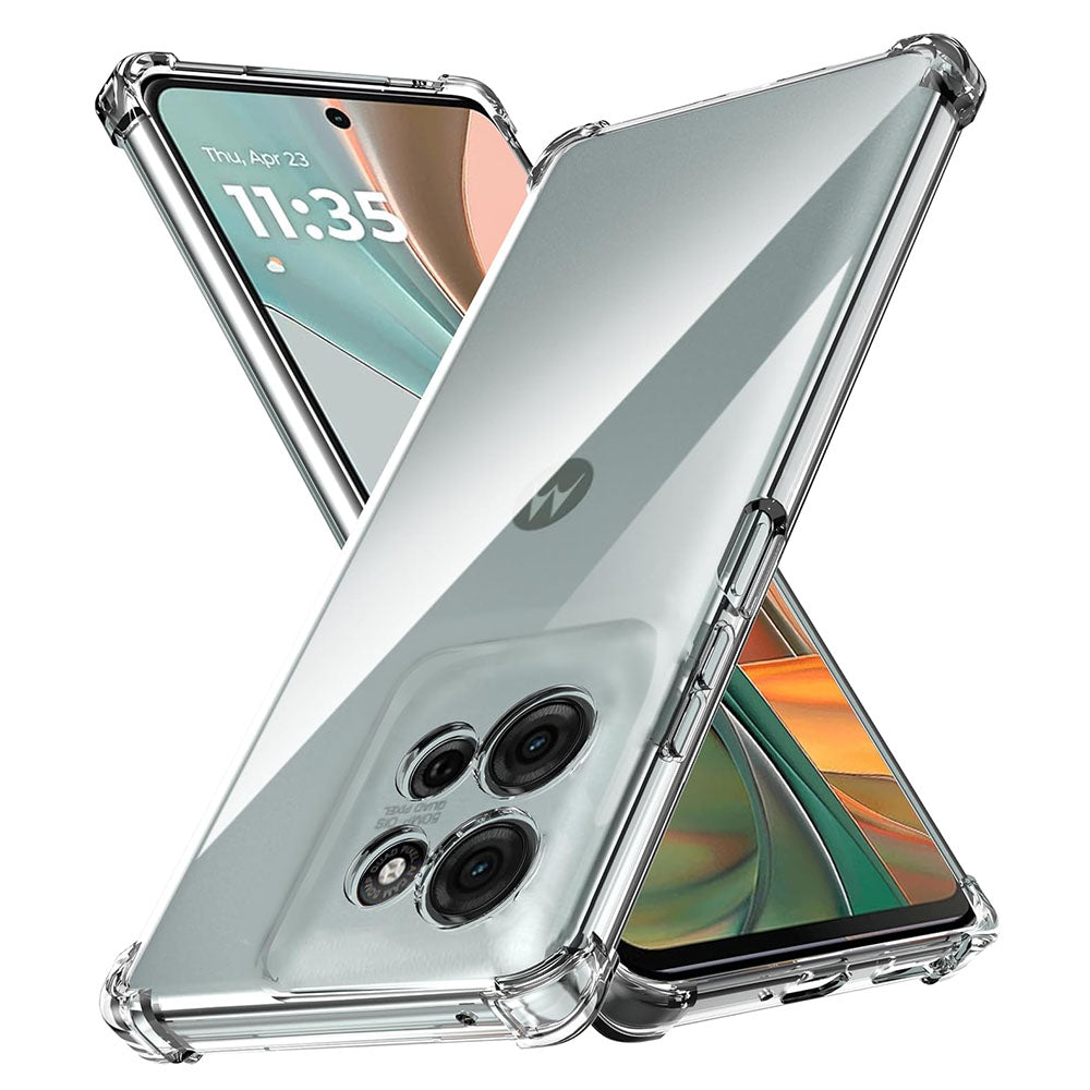 Coque pour Motorola Moto G15 / G15 Power, Techsuit, Antichoc Claire, Transparente
